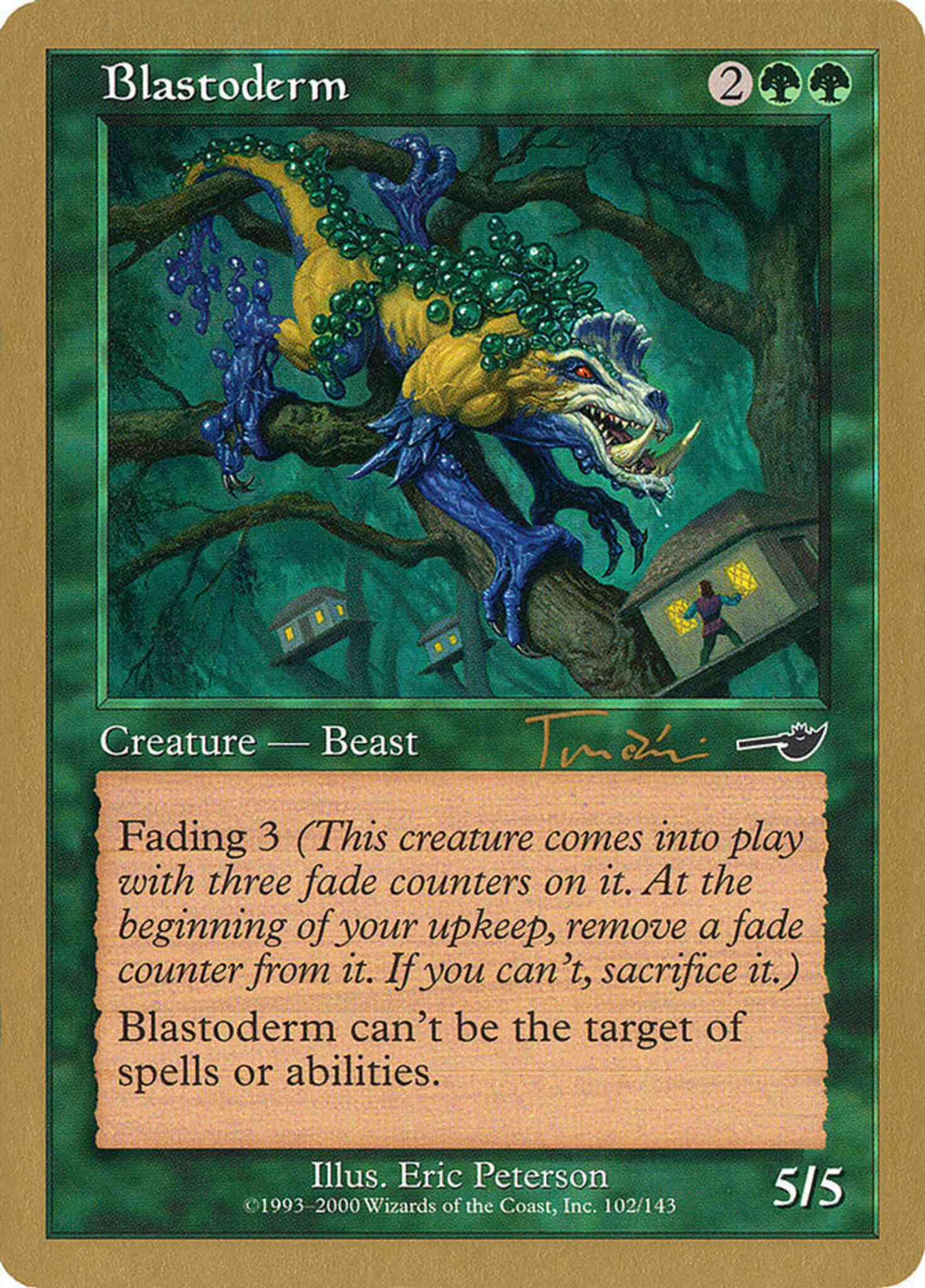 Blastoderm [jt102] [World Championship Decks 2001] [Non-Foil]