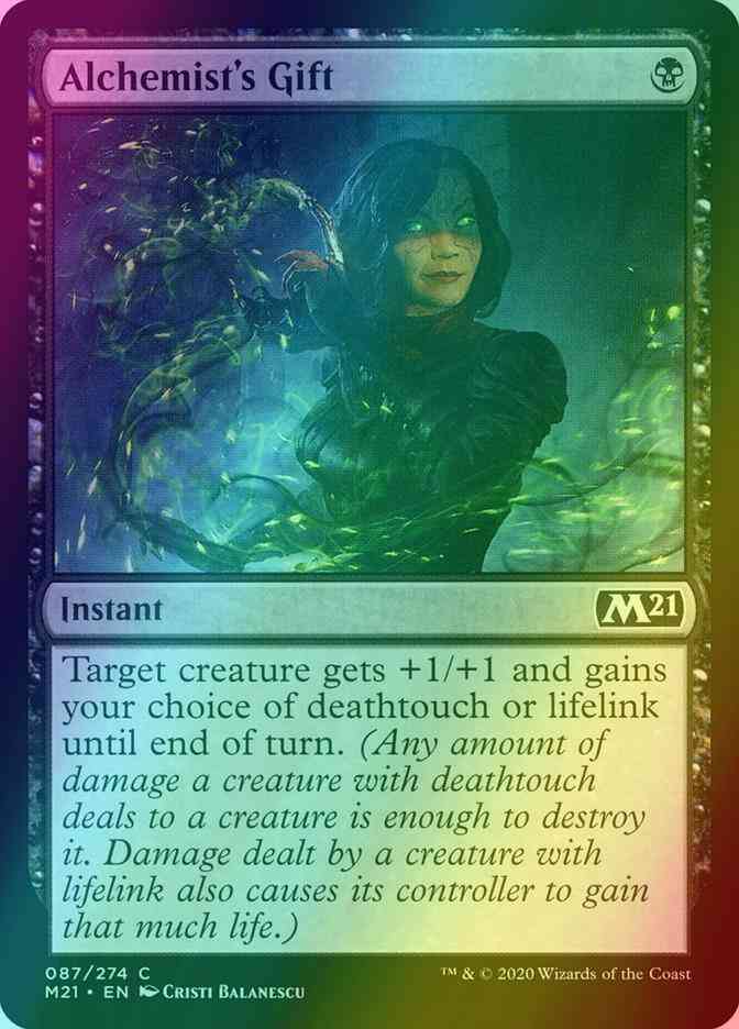 Alchemist's Gift [87] [Core Set 2021] [Foil]
