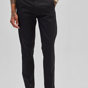 Black Slim Fit Chinos