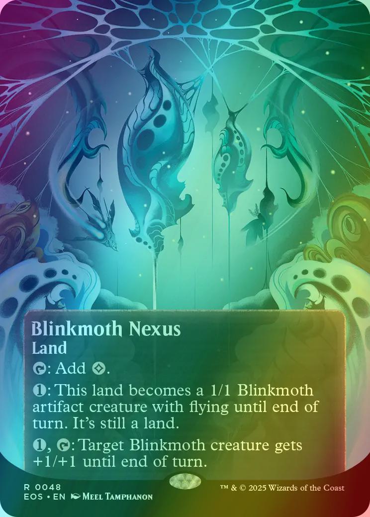 Blinkmoth Nexus [48] [Borderless] [Poster] [Edge of Eternities: Stellar Sights] [Foil]