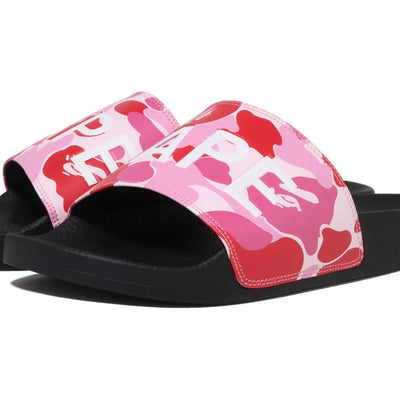 A Bathing Ape ABC Camo Slide Pink (2023)