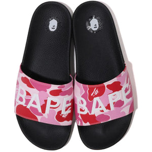 A Bathing Ape ABC Camo Slide Pink (2023)