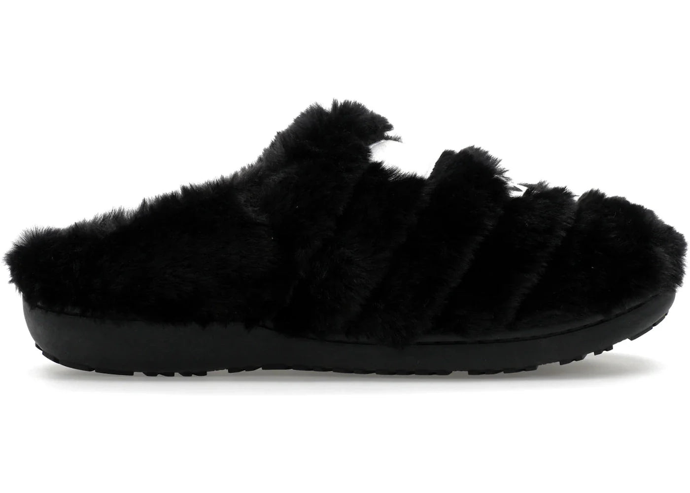 A Bathing Ape Ape Head Puffer Sandals Subu Black