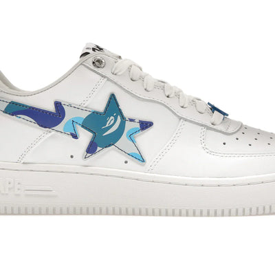 A Bathing Ape Bape Sta Low ABC Camo White Blue (2022)