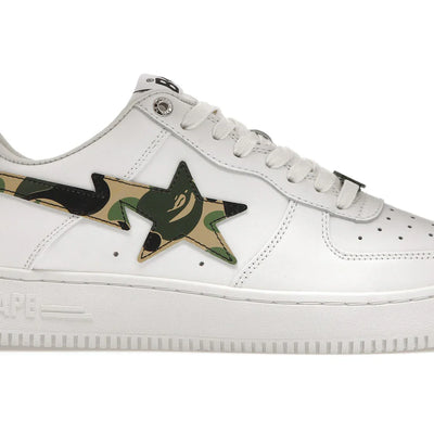 A Bathing Ape Bape Sta Low ABC Camo White Green (2022)