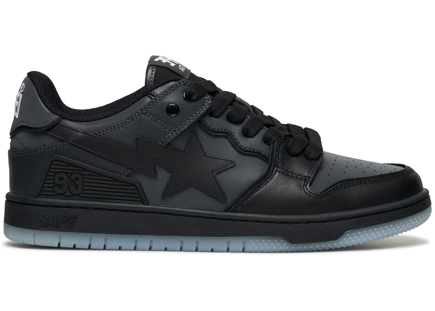 A Bathing Ape Sk8 Sta #5 M2 Black