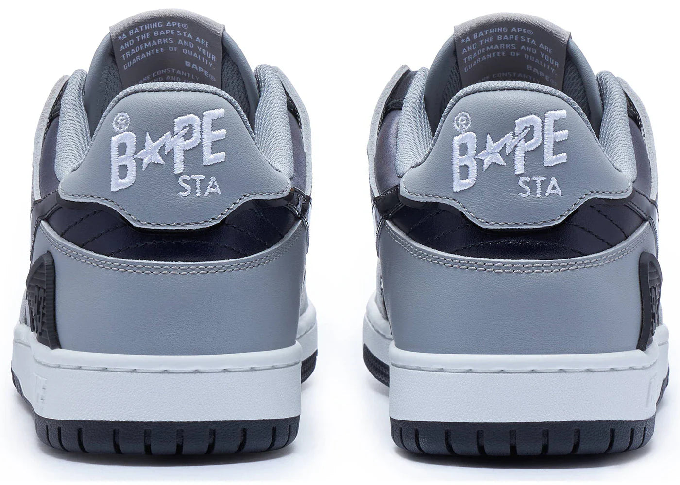 A Bathing Ape Bape SK8 Sta Grey Gradation