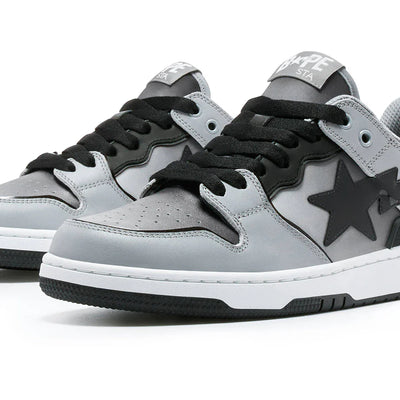 A Bathing Ape Bape SK8 Sta Grey Gradation