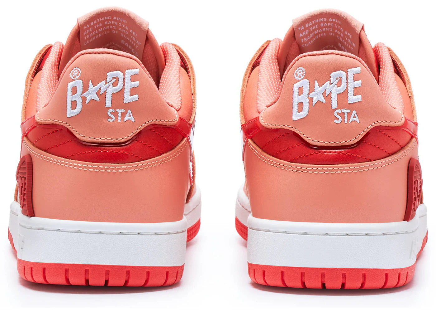 A Bathing Ape Bape SK8 Sta Red Gradation