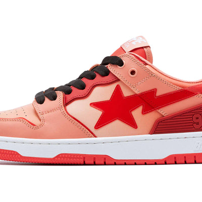 A Bathing Ape Bape SK8 Sta Red Gradation