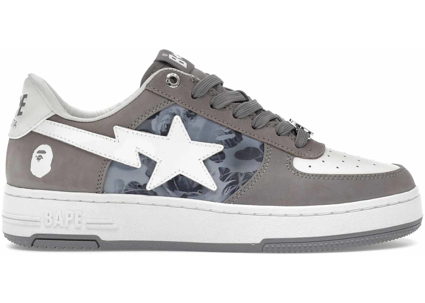 A Bathing Ape Bape Sta #2 Gray Roses