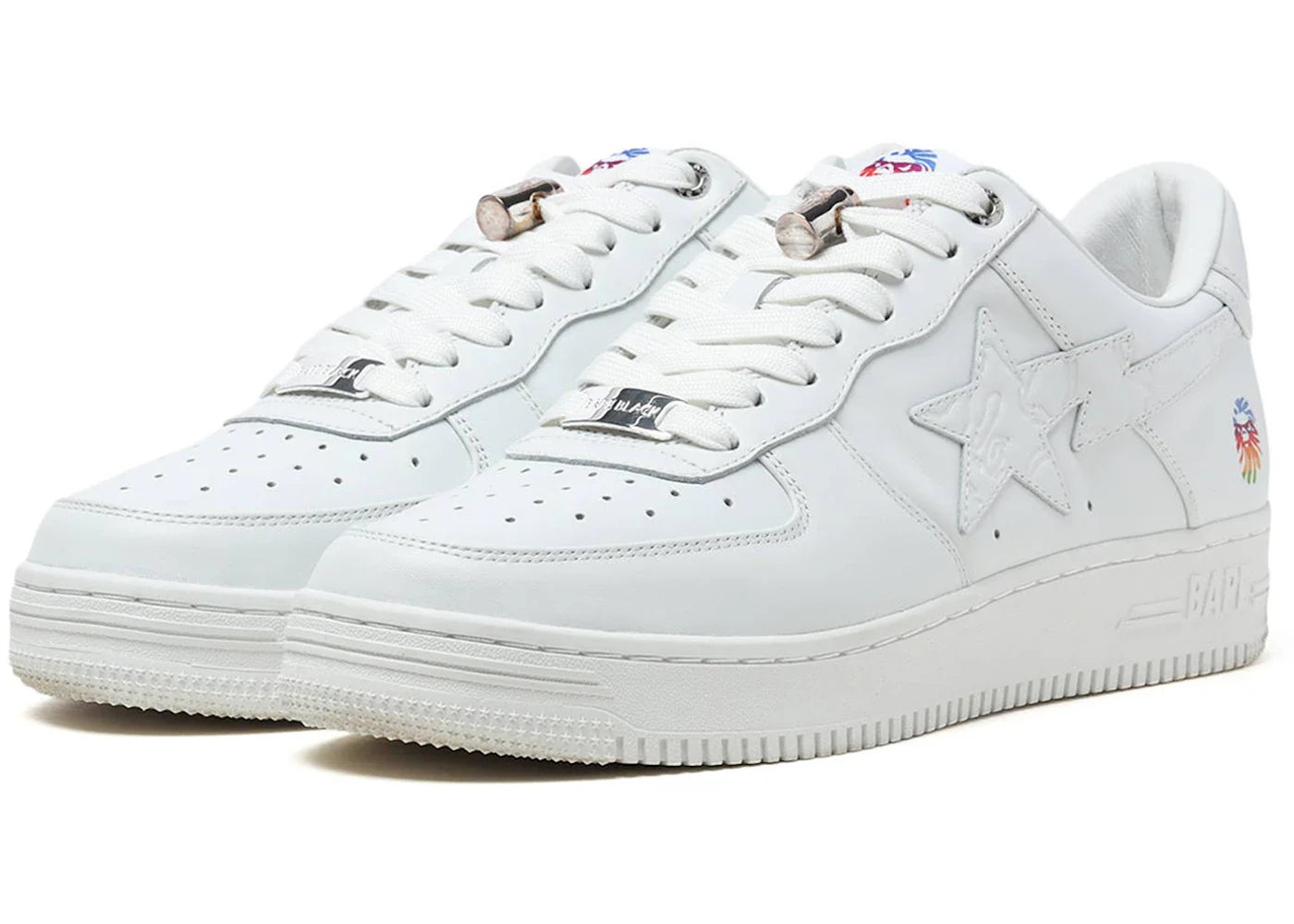 A Bathing Ape Bape Sta Bape Black Rainbow Cream