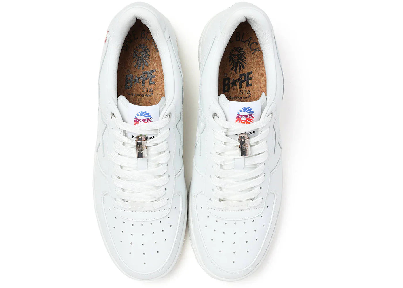 A Bathing Ape Bape Sta Bape Black Rainbow Cream