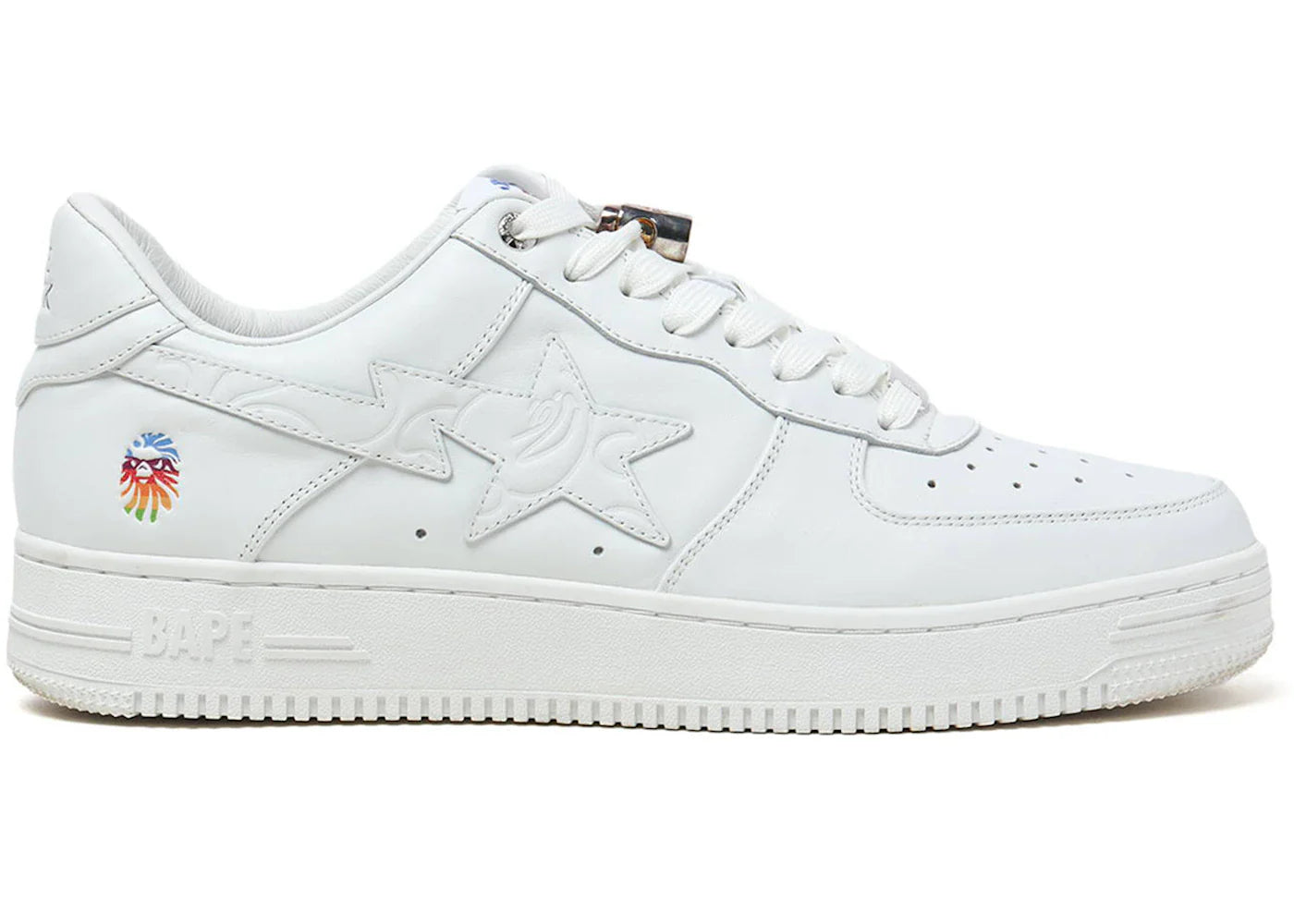 A Bathing Ape Bape Sta Bape Black Rainbow Cream