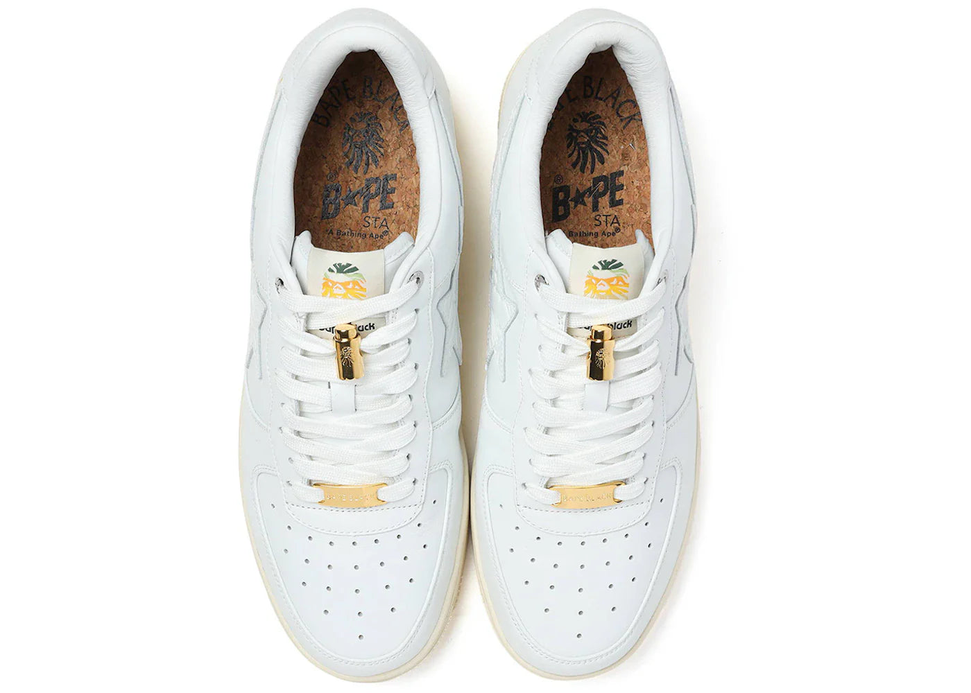 A Bathing Ape Bape Sta Bape Black Rainbow White