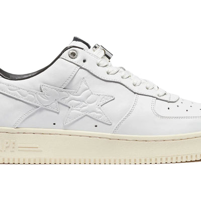 A Bathing Ape Bape Sta Black White Silver