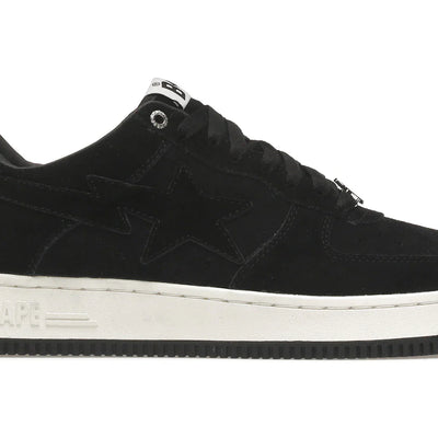 A Bathing Ape Bape Sta Black Suede