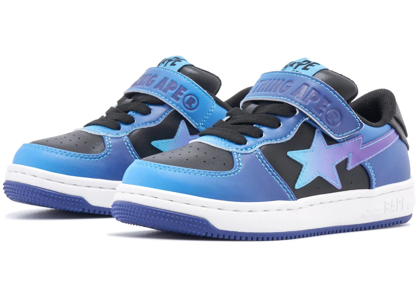 A Bathing Ape Bape Sta Blue Gradation (Kids)