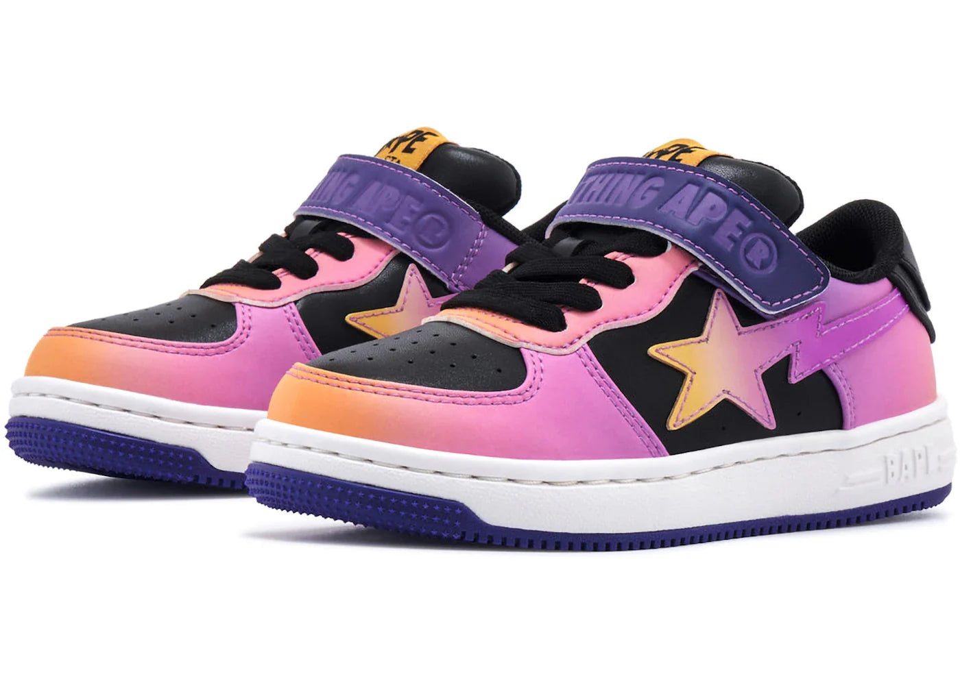 A Bathing Ape Bape Sta Purple Gradation (Kids)