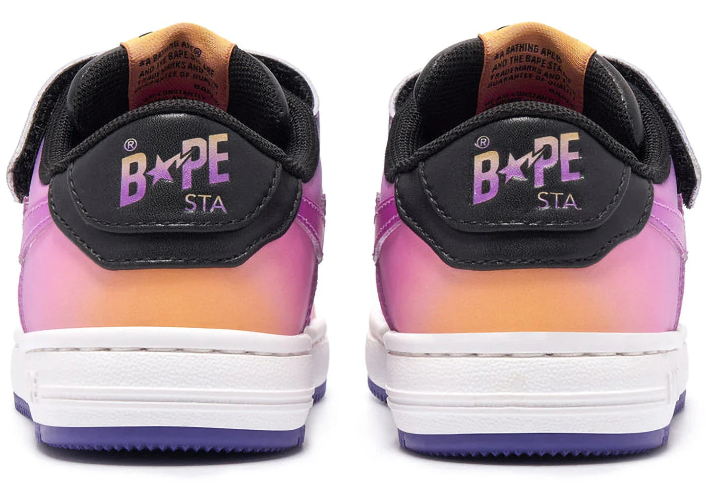 A Bathing Ape Bape Sta Purple Gradation (Kids)