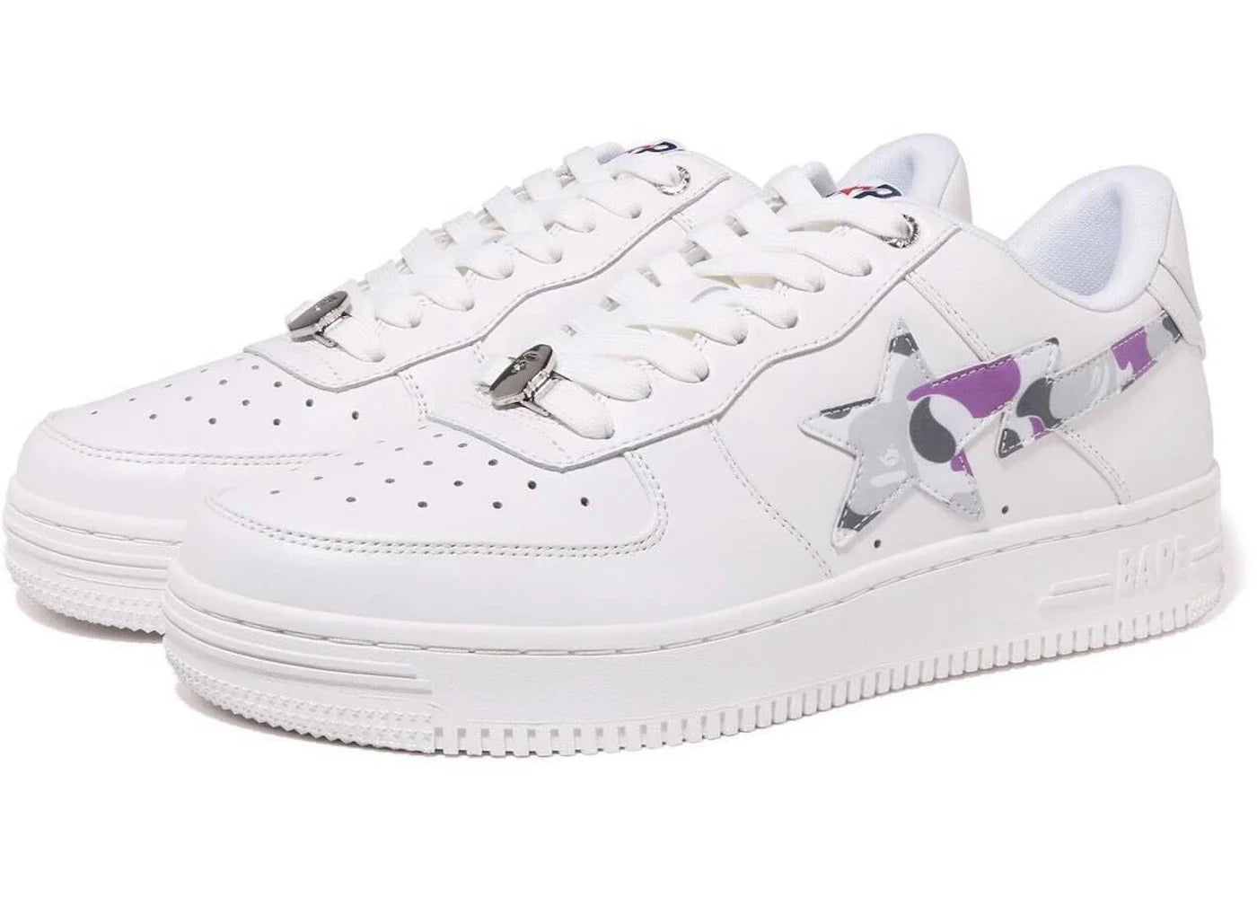 A Bathing Ape Bape Sta White Multi Camo Bape US Exclusive