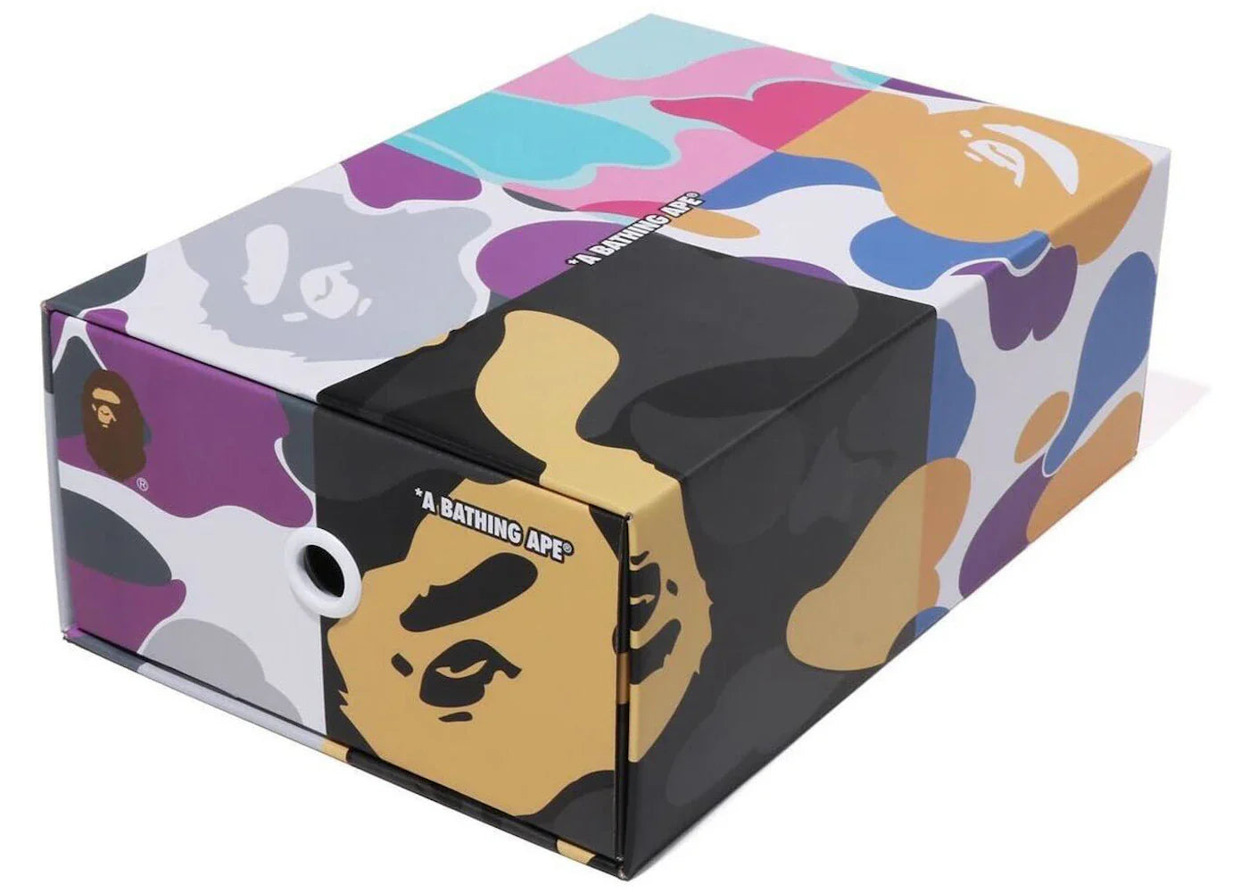 A Bathing Ape Bape Sta White Multi Camo Bape US Exclusive