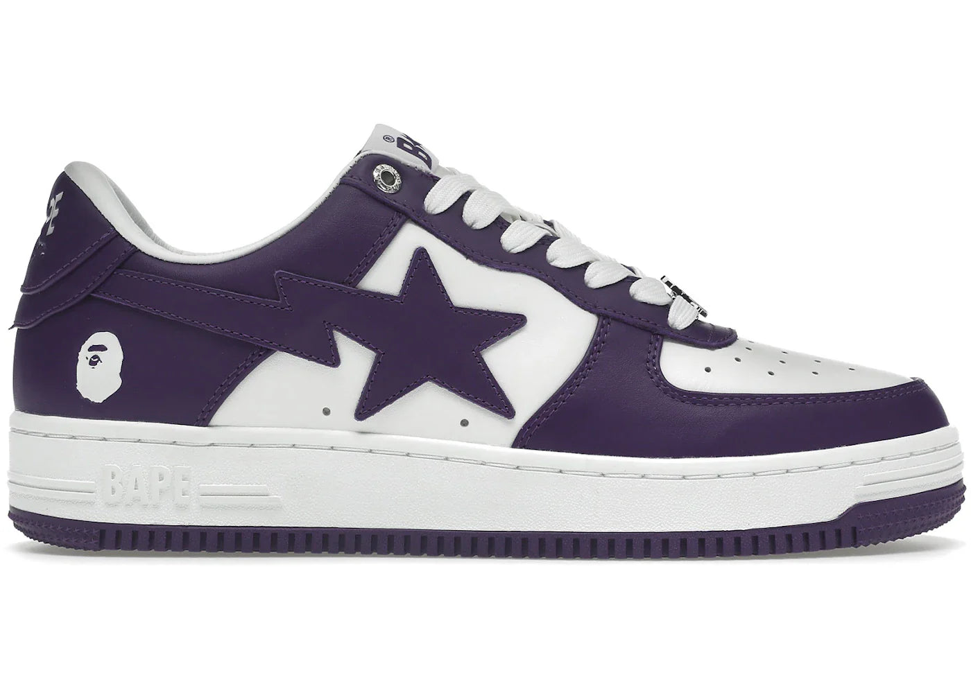 A Bathing Ape Bape Sta White Purple (2022)