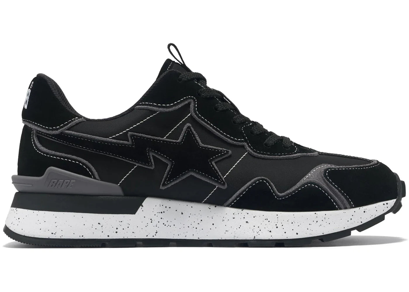 A Bathing Ape Road Sta Express #1 Black Grey