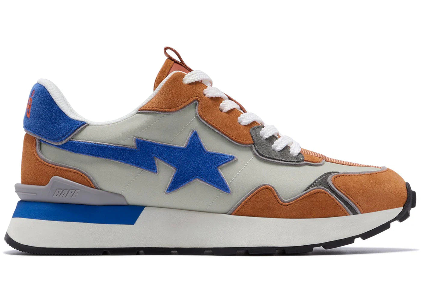 A Bathing Ape Road Sta Express Orange Multi