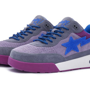 A Bathing Ape Road Sta Premium Suede Purple Blue