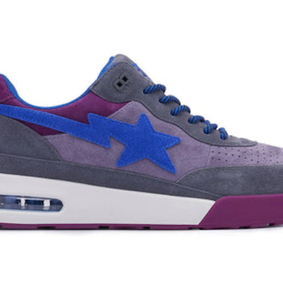 A Bathing Ape Road Sta Premium Suede Purple Blue