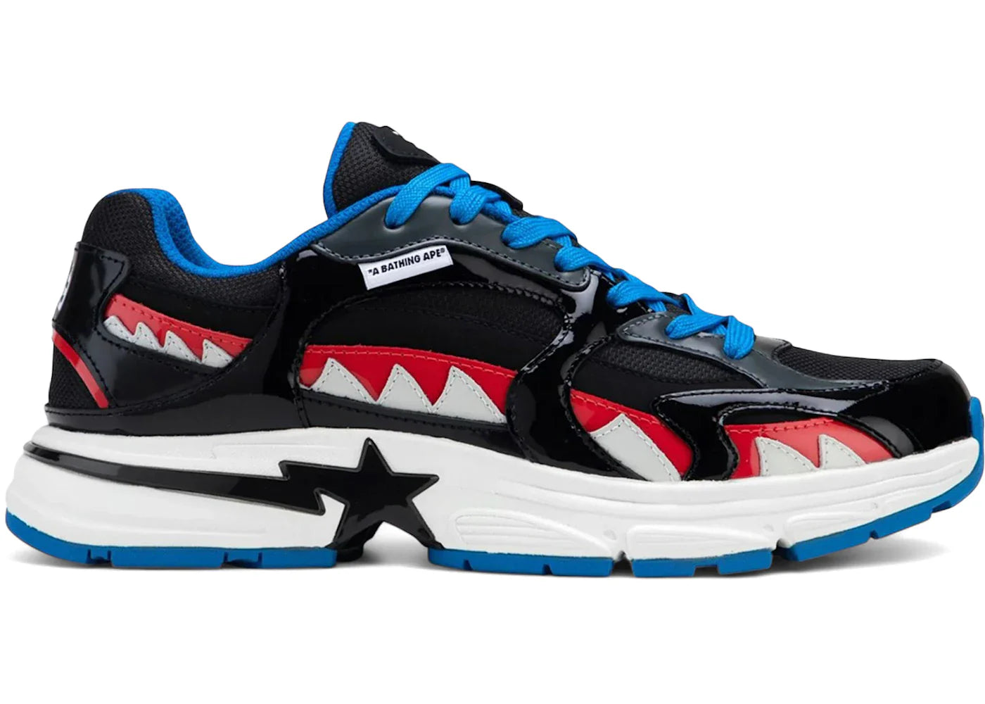 A Bathing Ape Shark Sta #3 Black