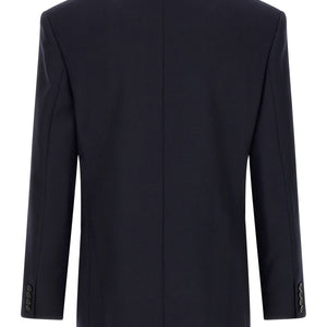 Saint Laurent Felted Wool Gabardine Blazer Jacket