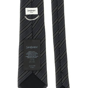 Saint Laurent Striped Tie