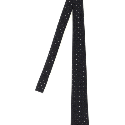 Saint Laurent Jacquard Tie