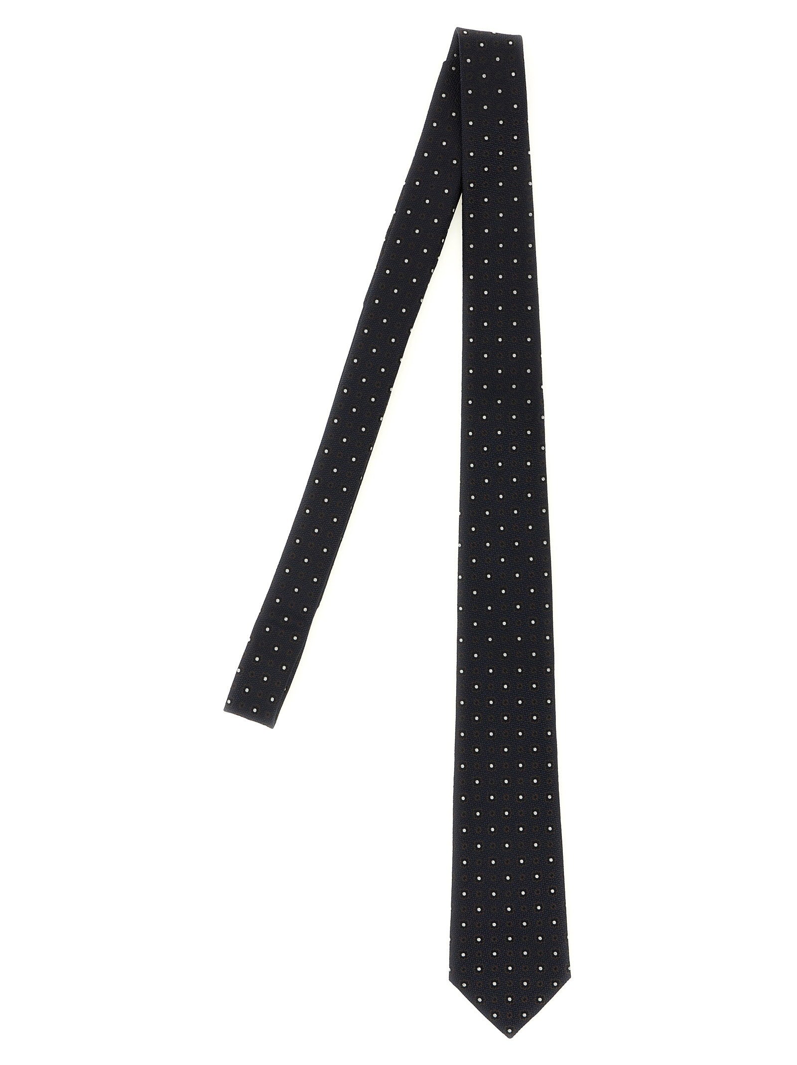 Saint Laurent Jacquard Tie