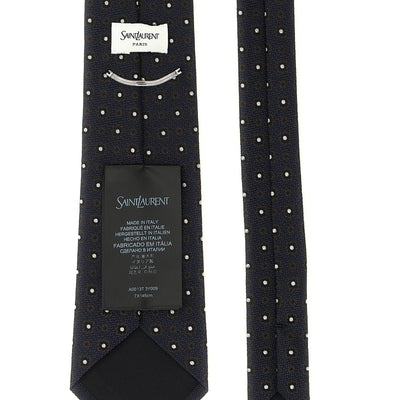 Saint Laurent Jacquard Tie