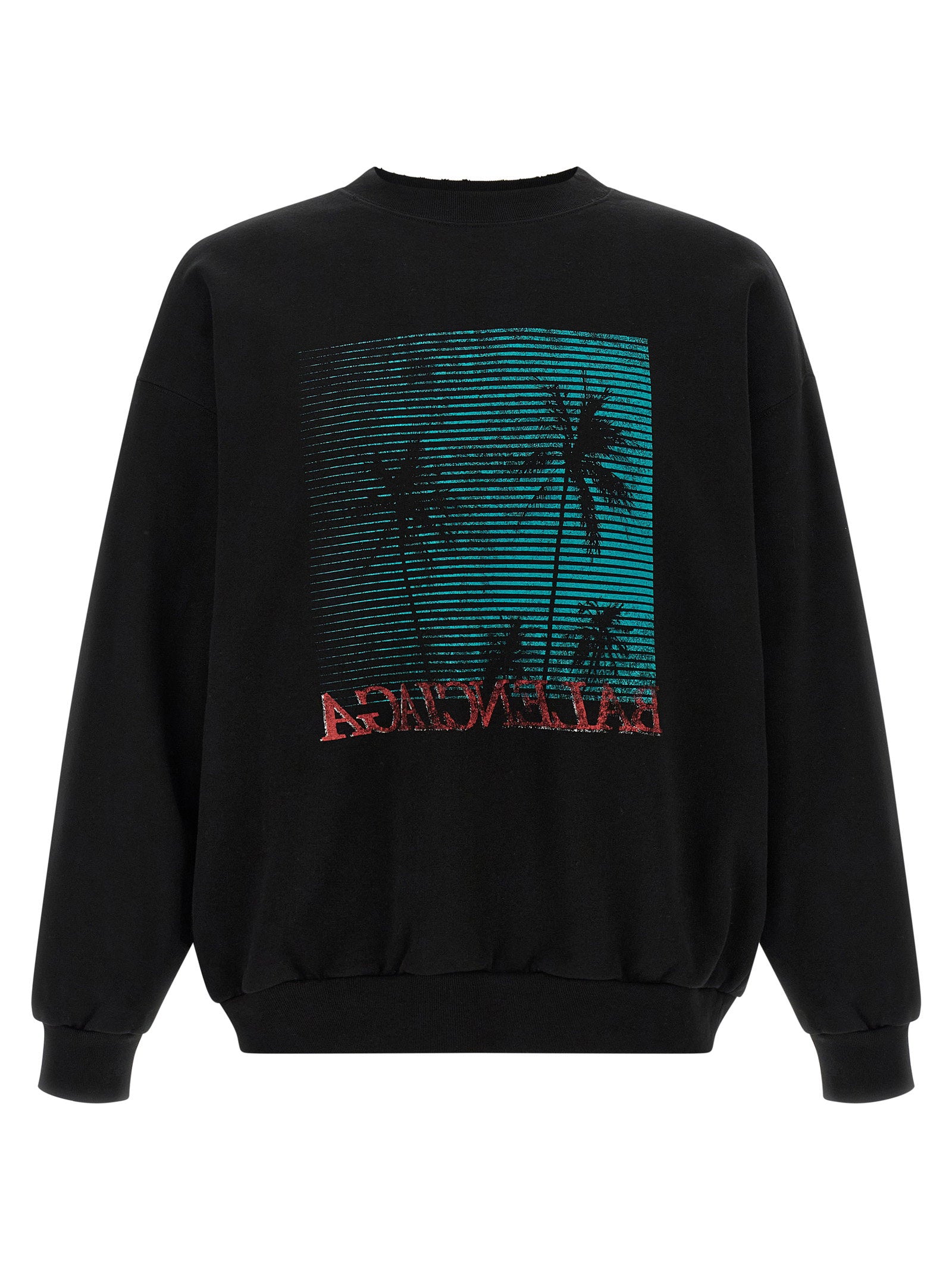 Balenciaga Distressed Detail Sweatshirt