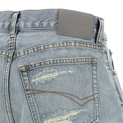 Balenciaga Denim Shorts