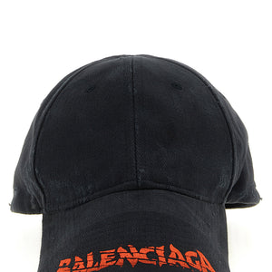 Balenciaga Cap With Embroidered Logo