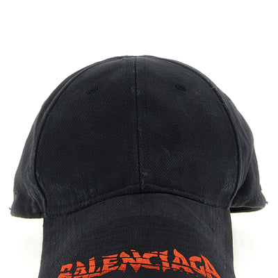 Balenciaga Cap With Embroidered Logo