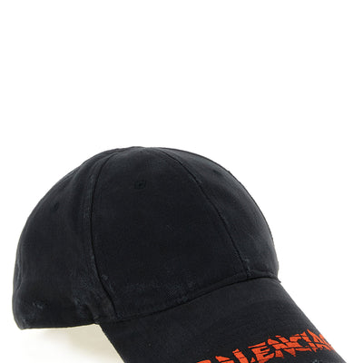 Balenciaga Cap With Embroidered Logo