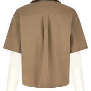 Balenciaga Double-layer Shirt