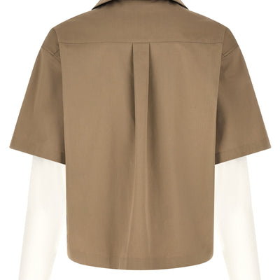 Balenciaga Double-layer Shirt