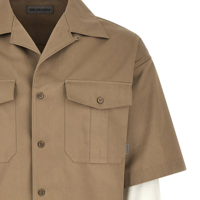Balenciaga Double-layer Shirt
