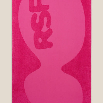 RSF weekend set beach towel - magenta