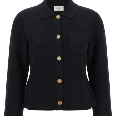 Saint Laurent Cassandre Medallion Cardigan