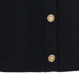 Saint Laurent Cassandre Medallion Cardigan