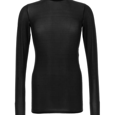 Saint Laurent Semi-transparent Turtleneck Sweater