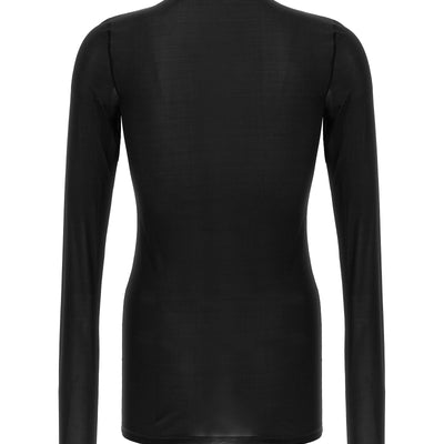 Saint Laurent Semi-transparent Turtleneck Sweater